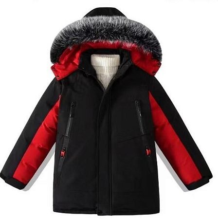 Куртка Gold Kids 109 black-red - делук