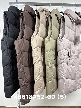Жилетка Jacket M6618 black - делук