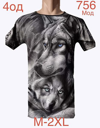 Футболка Надийка ND1151-756 grey - делук