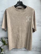 Футболка New Season 8433 beige - делук