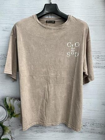 Футболка New Season 8433 beige - делук