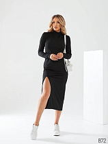 Платье Loren 872 black - делук