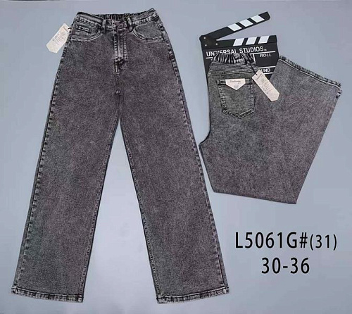 Джинсы Vindassion L5061 grey - делук