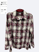 Рубашка Dgmd 3504 wine - делук