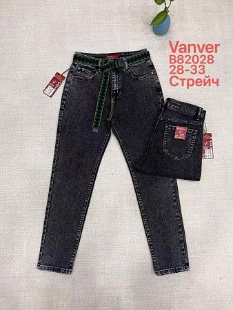 Джинсы Leen B82028 black - делук