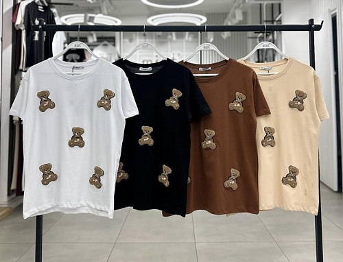 Футболка Karon 7077 brown - делук