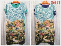 Платье Lida S6951 blue - делук