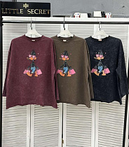 Свитер Little Secret 500268 brown - делук