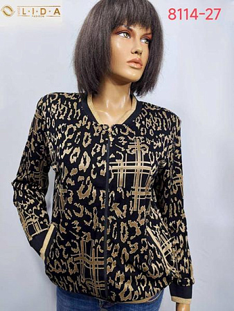 Кофта Style Nadezhda 8114-27 black - делук