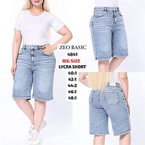 Шорты Jeans Style 4841 blue - делук