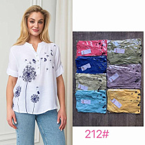 Блузка Jjf 212 white - делук