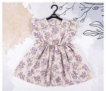 Платье Baby Boom 93910 beige-lilac - делук