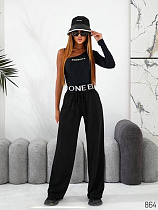 Штаны Спорт Loren 864 black - делук