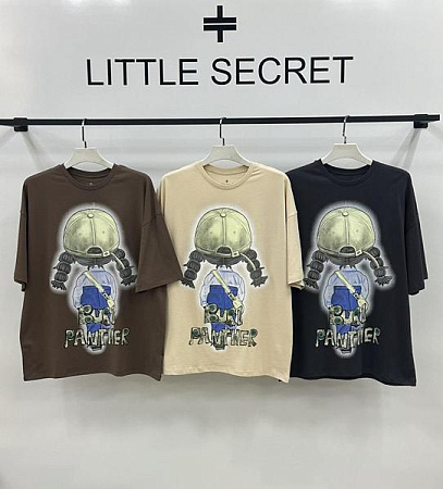 Футболка Little Secret 500345 d.grey - делук