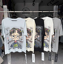 Футболка Saint Wish 2309 mix - делук