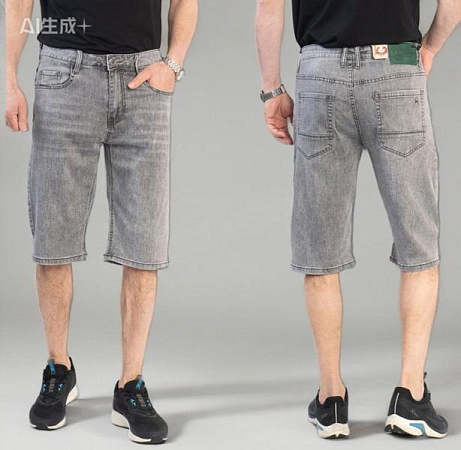 Шорты Lili 19207 l.grey - делук