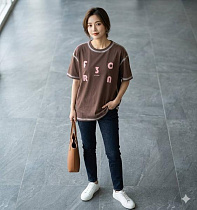 Футболка Prenses RR54 brown - делук