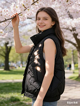 Жилетка Jacket M606 black - делук