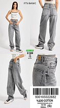 Джинсы Maxim Jeans 3189-13 l.grey - делук