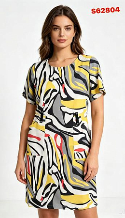 Платье Lida S62804 yellow - делук