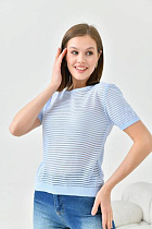 Футболка Karon 10747 l.blue - делук