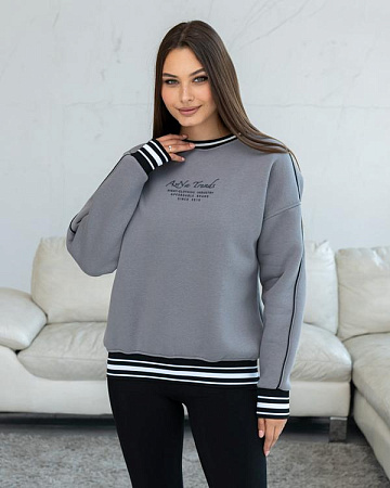 Свитер Azna КЗ01-1 grey - делук