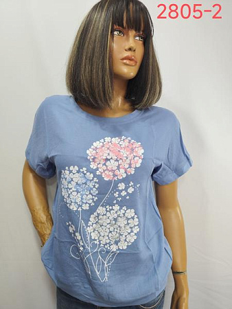 Футболка Lida 2805-2 blue - делук