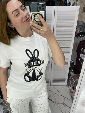 Футболка Karon 8206 white - делук