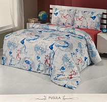 Постельное Белье Tac Le Vele Mays TL24 l.blue - делук