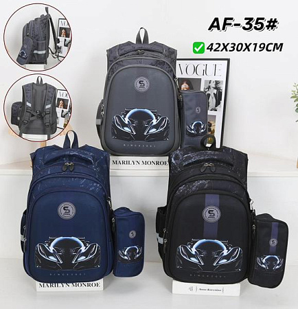 Рюкзак Candy Bags AF35 black - делук