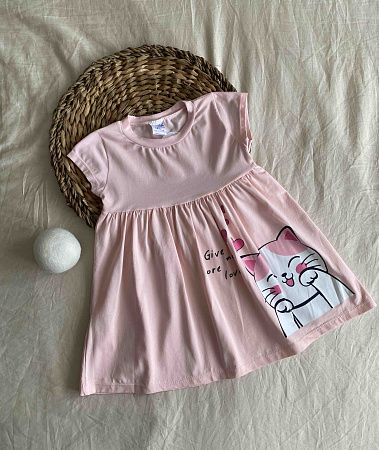 Платье Baby Boom BB297 pink - делук