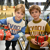 Свитер Fili Kids 325 khaki - делук