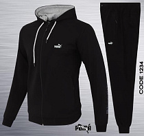 Костюм Спорт Azt 1234 black - делук