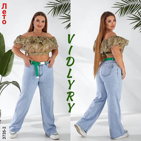 Джинсы Vidlyry 3735-2 l.blue - делук