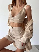 Костюм Girl 511 beige - делук