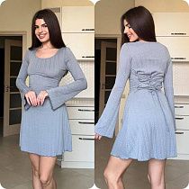 Платье Arina 3086 grey Платье Arina 3086 grey - делук
