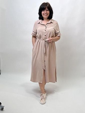 Платье Liart 938 apricot - делук