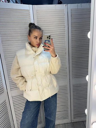 Жилетка Style Nadezhda 8036 l.beige - делук