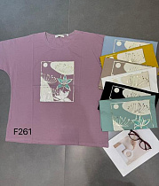 Футболка Dgmd F261 mix - делук