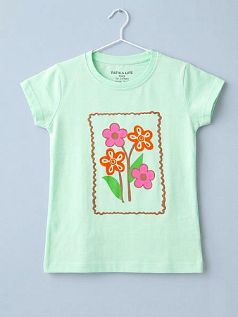 Футболка Dino DN319 mint - делук