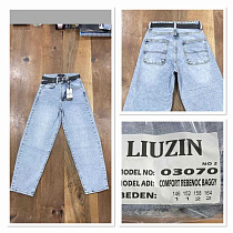 Джинсы Maxim Jeans 03070-2 l.blue - делук