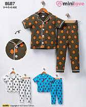 Пижама Meloria 8607 white - делук