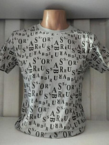 Футболка Panda 1781 grey - делук