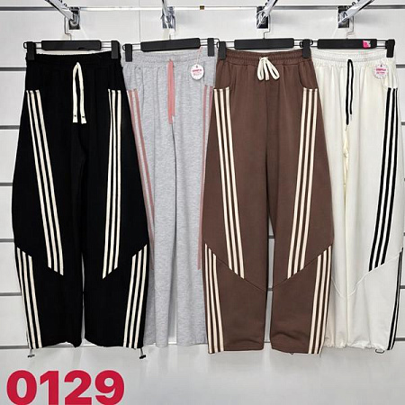 Штаны Спорт Kenalin 0129 white - делук