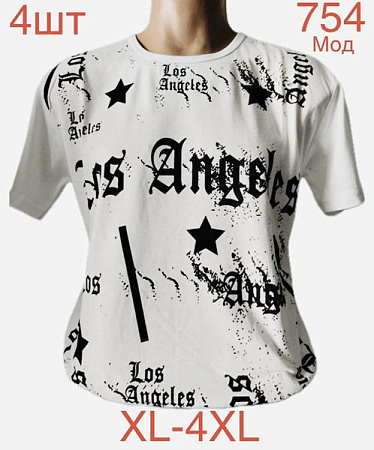 Футболка Надийка ND981-754 white - делук