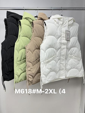 Жилетка Jacket B618 white - делук