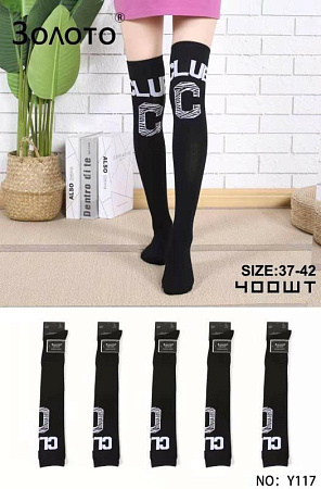 Гольфы Alia Y117 black - делук