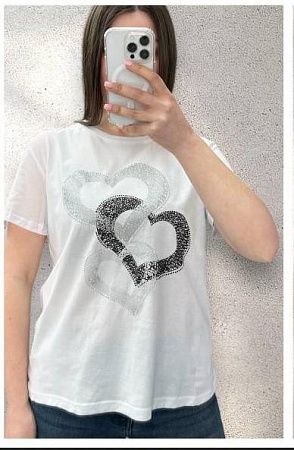 Футболка Levisha 25070 white - делук