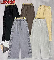 Штаны Спорт Dgmd QL6592 l.grey - делук