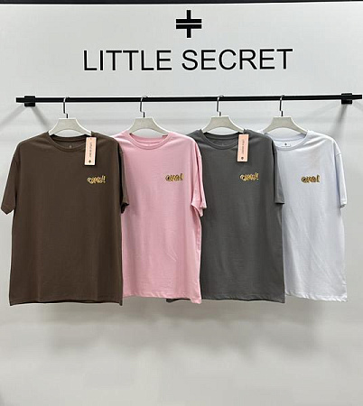 Футболка Little Secret 500447 brown - делук